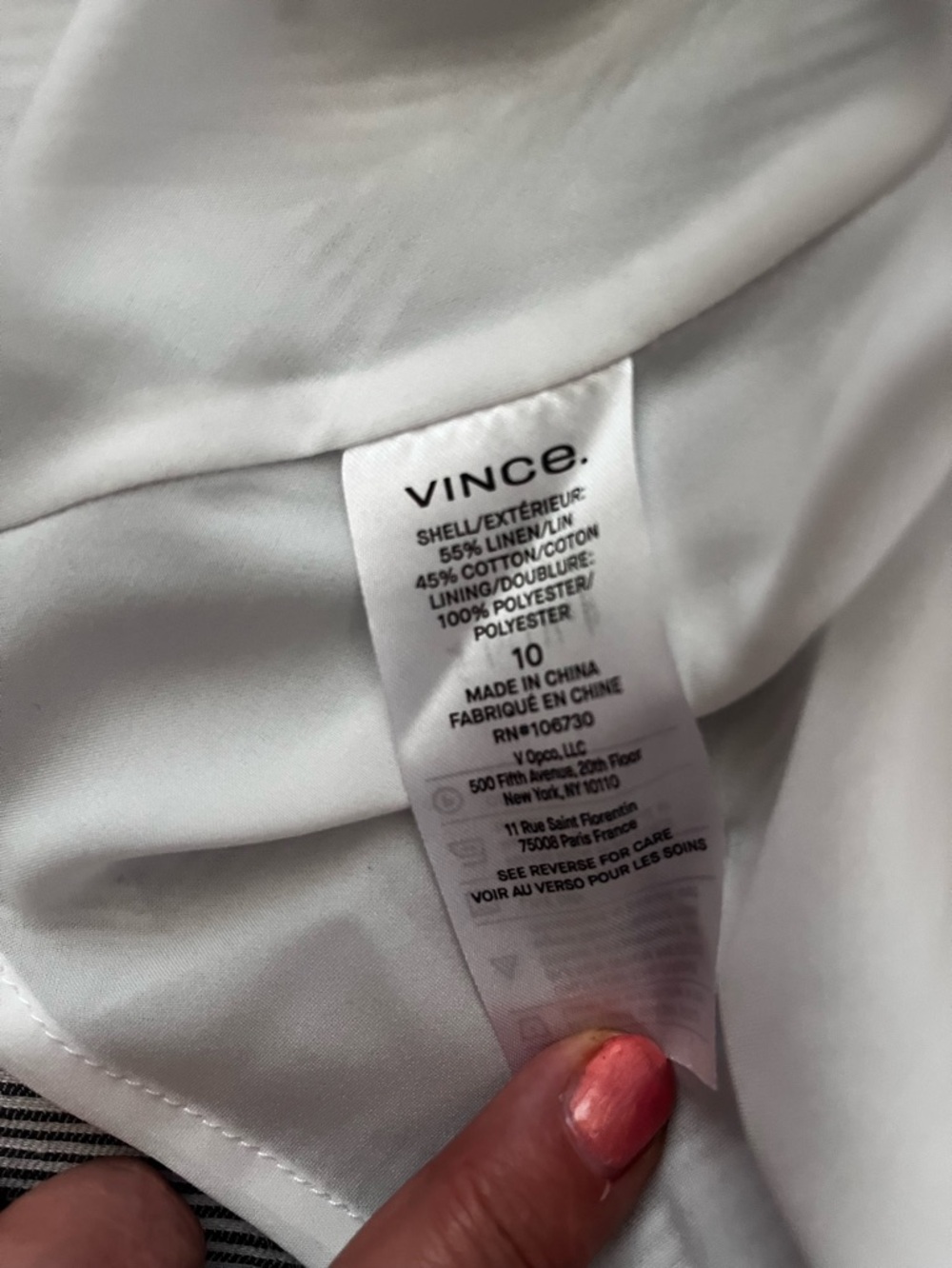 New Vince Light Gray Spaghetti-Strap Midi Dress size 10 - Picture 9 of 16